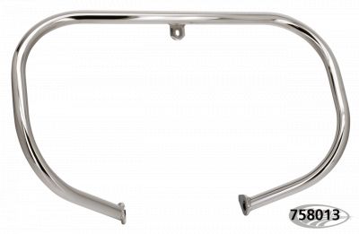 758014 - Westland Customs Black Highway bar front FLH/T88-96