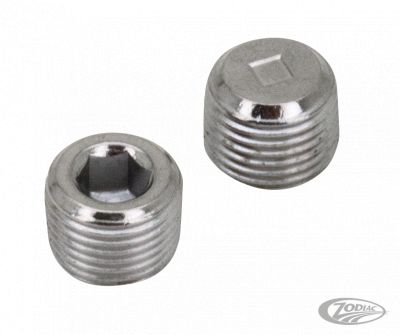 758592 - COLONY Chrome fork drain plugs FL49-e77