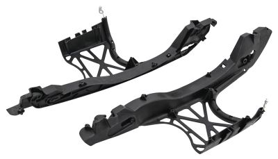 758622 - V-Twin Saddlebag Latch Assys Black FLH/T14-Up