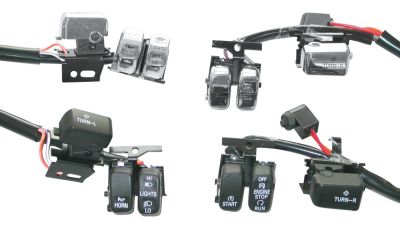 758664 - V-Twin Engine Start/Stop Swith Black