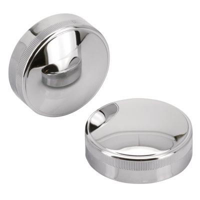 758692 - V-Twin Eaton Gas Cap Set Vented Chrome BT36-38