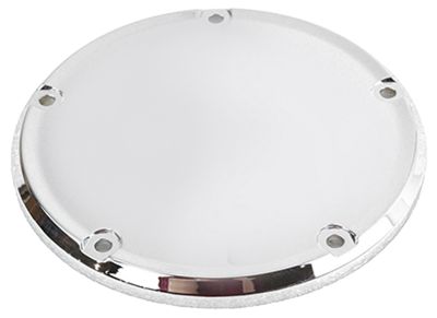 758713 - V-Twin Domed Derby Cover Chrome ST18-Up