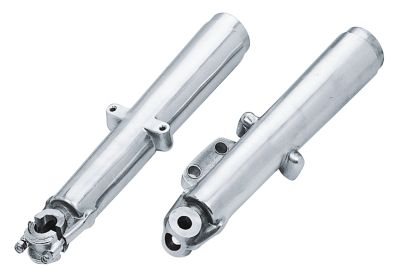 758722 - V-Twin 41mm Lower Fork Sliders Chr FLST86-99