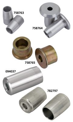 758763 - V-Twin Fork Damper Lower Tube Stops FX/XL73-77