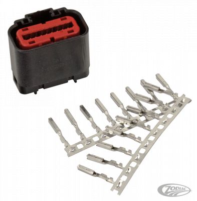 760117 - NAMZ 18-Pos Female Conn w/ terminals ECM Con