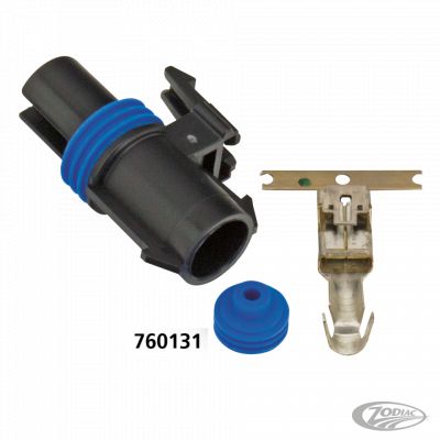 760131 - NAMZ 1-Pos Female Conn w/ wire seal & termina