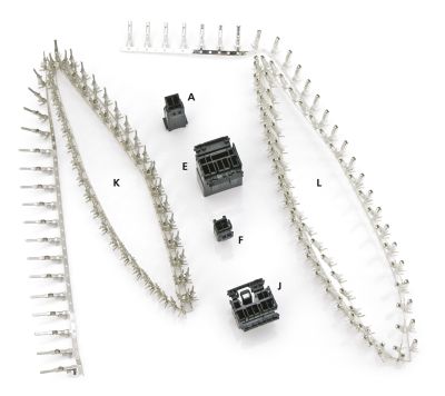 760186 - NAMZ AMP Multilock 10 Pos. Male Connector