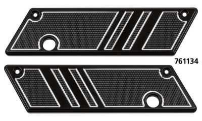 761242 - TOMMY & SON$ Latch Cover Kit Black FLH/T23.5-Up