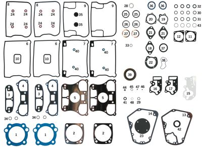 761395 - COMETIC 10pck Oil pump cover gasket BT80-91