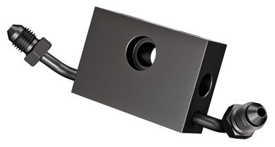 761662 - GOODRIDGE Front ABS Manifold Black Dual ST18-24