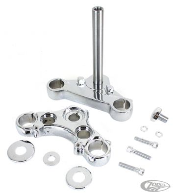 763099 - V-Twin Triple tree set 39mm FXD91-05 chrome