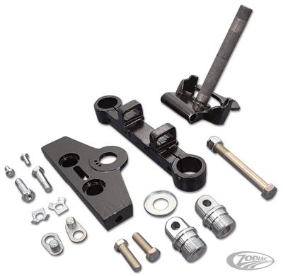 763100 - V-Twin Triple tree set 41mm FL77-84 adjustable