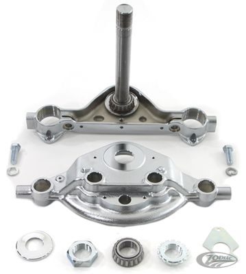 763104 - V-Twin Triple tree set 41mm FLST86-99 chrome EU