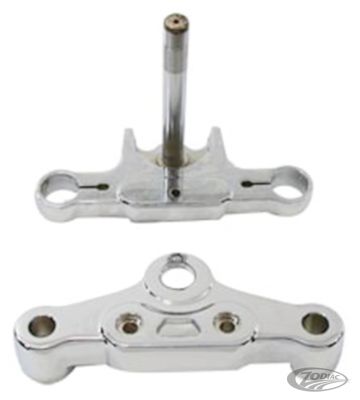 763107 - V-Twin Triple tree set 41mm FXSTD01-07 chrome