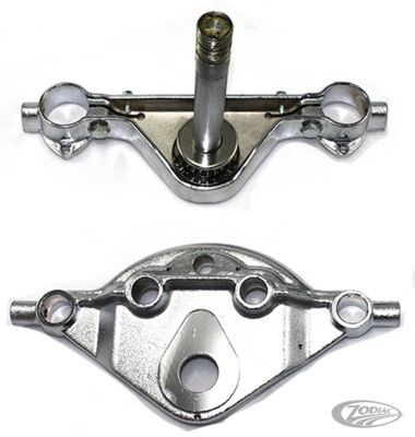 763108 - V-Twin Triple tree set 41mm FLH/T84-08 chrome