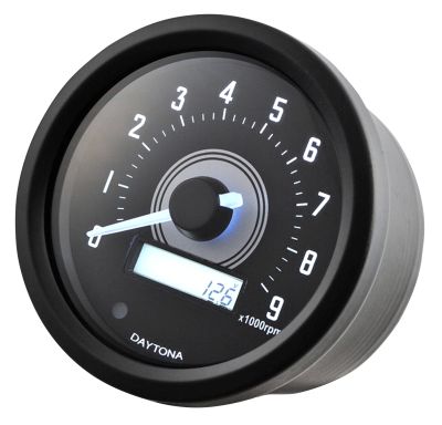 769409 - DAYTONA Velona 60mm Tacho 9.000RPM Black