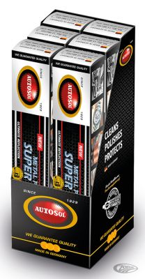 770304 - 6pck Autosol Metal Polish Gloss 75ml