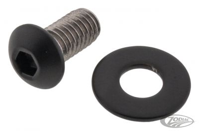 770410 - screws4bikes A/C Bolts Matt Blk FXST18-Up