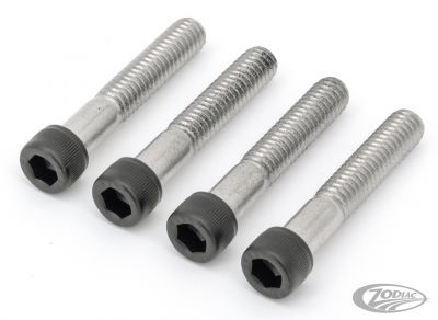 770415 - screws4bikes FR Fender Bolts Matt Blk FLFB18-Up