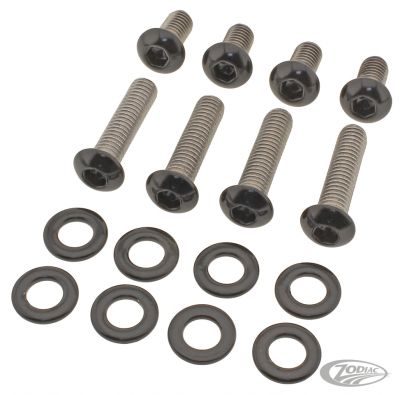 770439 - screws4bikes FR Fender Bolts Matt Blk RH1250S21-Up