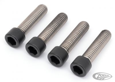 770447 - screws4bikes Bar Top Clamp Bolts Matt Blk K1