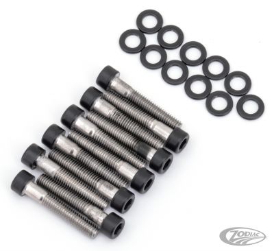 770476 - screws4bikes Prim. Cover Bolts Matt Blk RH/RA21-Up