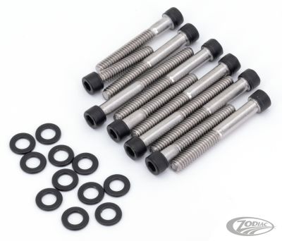 770480 - screws4bikes Cam Cover Bolts Matt Blk XL91-03