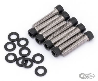 770482 - screws4bikes Cam Cover Bolts Matt Blk BT17-Up