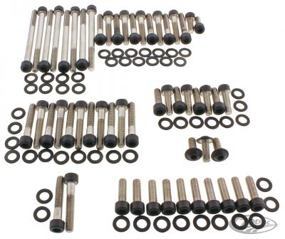770505 - screws4bikes Eng. Bolt Kit Matt Blk RH1250S/RA21-Up