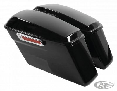 770854 - GZP Saddlebags Gloss Black FLH/T14-Up
