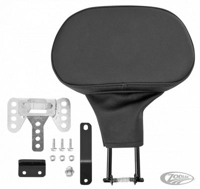 770870 - C.C. Rider Driver Backrest Kit Black FLH/T09-Up