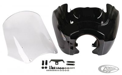 770885 - GZP T-Sport Fairing Gloss Black Clear Screen