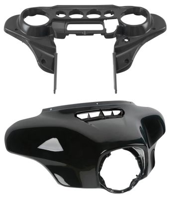 775444 - GZP Fairing Media Door Gloss Black FLH14-Up