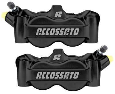 775649 - Accossato Radial Calipers 100mm Black Ano Set