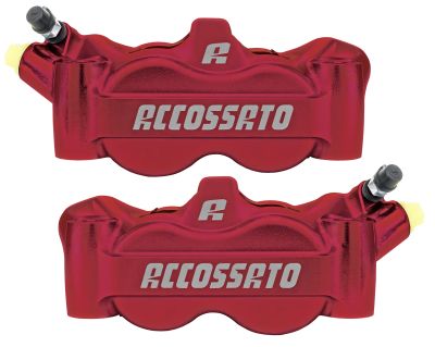 775655 - Accossato Radial Calipers 100mm Red Ano Set