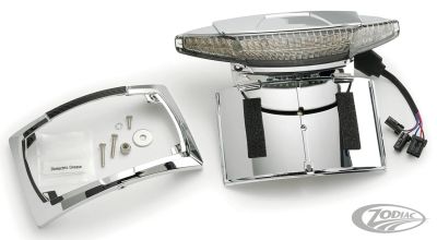 777325 - CIRO 3D Chrome Pl. Holder/Tail Smoke FLHT14-Up