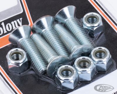 780152 - COLONY Disc SHCS Screws w/nuts 79-91 Zinc