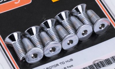 780160 - COLONY Disc Screw kit, dual FX/XL78-82 Chr