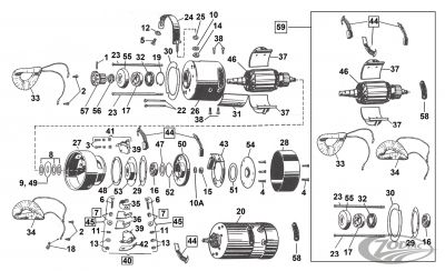 780253 - Samwel Bearing Large 1930-57 32E Generator