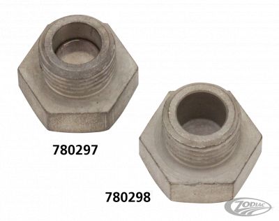 780297 - Samwel Plug gas/oil tank 45ci w/magnet WhitePlt