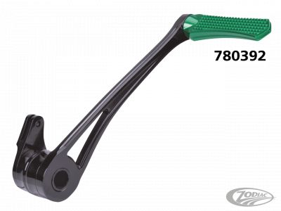 780392 - Vity's Design DMND BRAKE ARM BLK+GREEN PEG FLH/T14-UP