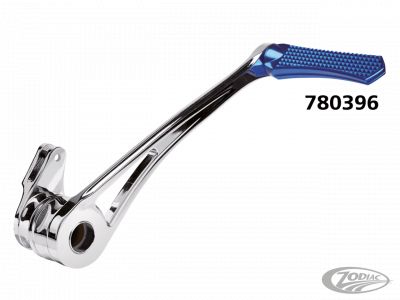 780396 - Vity's Design DMND BRAKE ARM CHR+BLUE PEG FLH/T14-UP