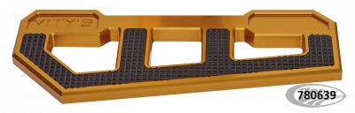780639 - Vity's Design RACING FLOORBOARDS GOLD W/ DIAMOND BLACK