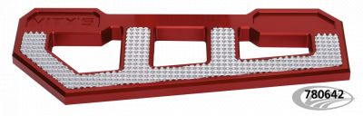 780642 - Vity's Design RACING FLOORBOARDS RED W/ DIAMOND ICE