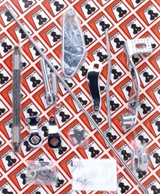 781056 - V-Twin Mechanical brake kit chrome BT36-57