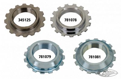 781078 - V-Twin triple tree top bearing adjusting nut So