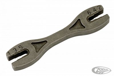 781104 - V-Twin Spoke wrench, 6-jaw type