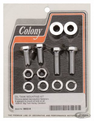 781289 - Colony Oil tank mounting kit Chr
