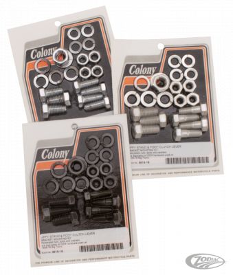 781314 - COLONY Chr Jiffy and foot clutch mounting kit
