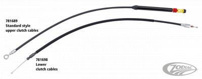781673 - GZP GHDP UPPER CLUTCH CABLE BW21-UP 1009MM